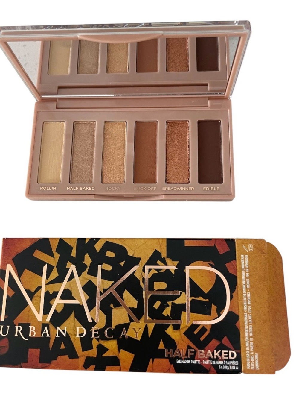 URBAN DECAY Naked Your Way Mini Eyeshadow Palette  HALF BAKED Authentic NEW